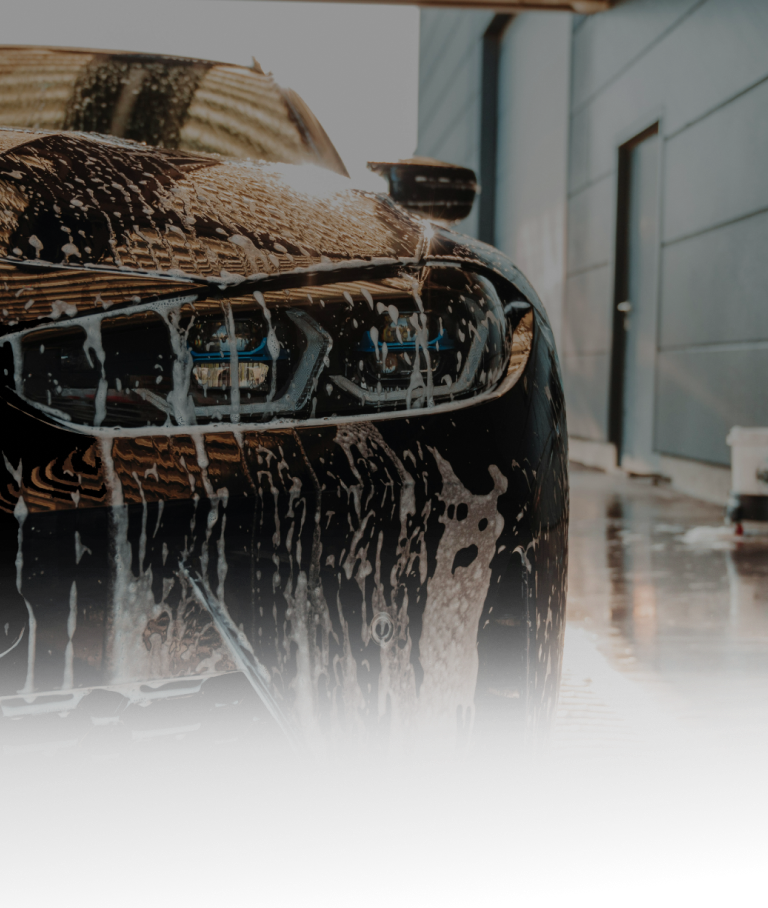 Автомобиль на тёплой автомойке GEIZER